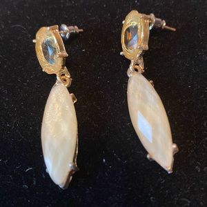 Beautiful Dangling Stone Earrings